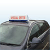 Car Topper Unit with Interchangeable Slogans - standard stock options